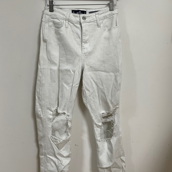 Hollister Denim - white mom jeans